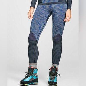 Odlo BL - Mallas Suaves Y Suaves Para Mujer, Negro